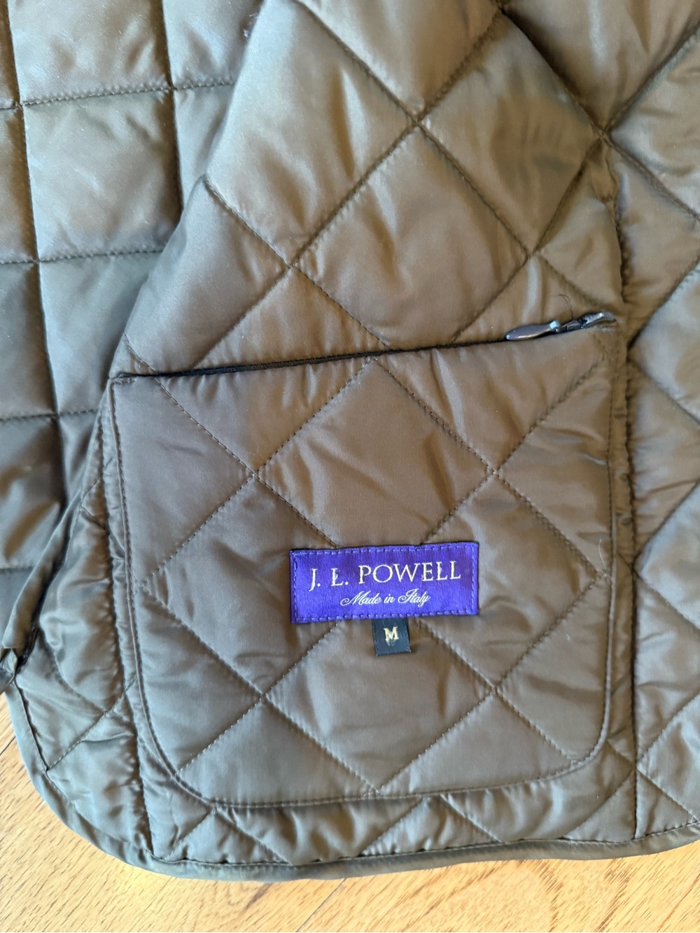 Quilted Men's Vest in Brown - Unbranded - Picture 2 of 3